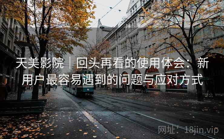天美影院｜回头再看的使用体会：新用户最容易遇到的问题与应对方式