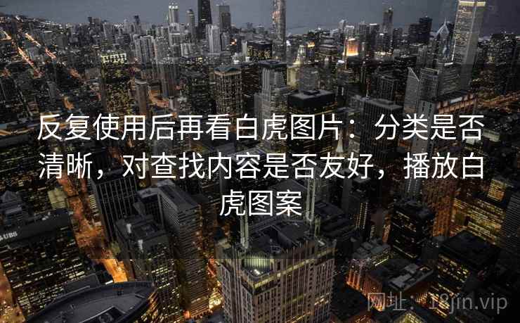 反复使用后再看白虎图片：分类是否清晰，对查找内容是否友好，播放白虎图案